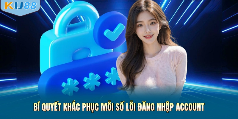 Bí quyết khắc phục mỗi số lỗi đăng nhập account